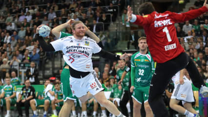 Maciej Gebala zeigte eine starke Abwehrleistung, Domenico Ebner war aber Matchwinner für Leipzig