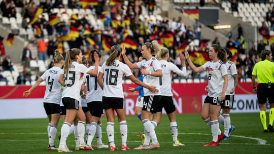 Die DFB-Frauen entschieden das Rückspiel gegen Israel deutlich für sich.