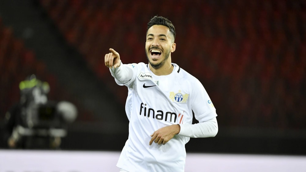 Jubelt zukünftig für Holstein Kiel: Salim Khelifi.