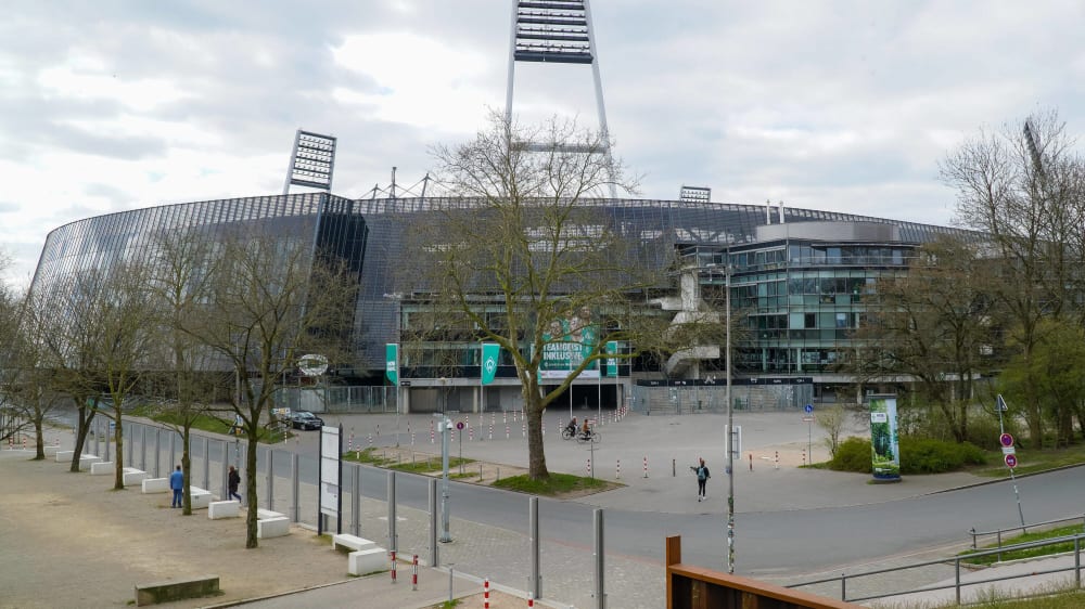 Kein Geisterspiel im Bremer Wohninvest-Weserstadion: Beim Spiel gegen Hertha BSC dürfen 8.500 Zuschauer dabei sein.