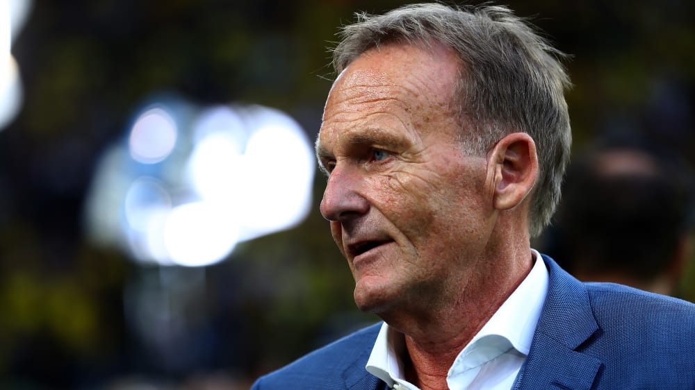 "Wir wachsen ordentlich": Hans-Joachim Watzke ist mit der Entwicklung zufrieden.
