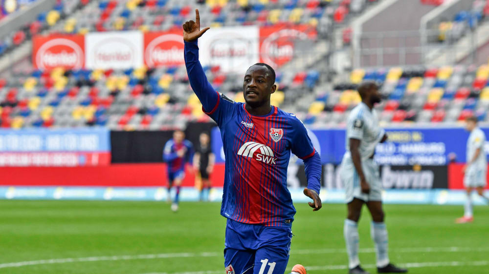 Der Mann des Spiels: David Kinsombi.