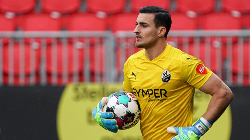 Torhüter Rick Wulle hat beim SV Sandhausen einen langen Atem bewiesen.