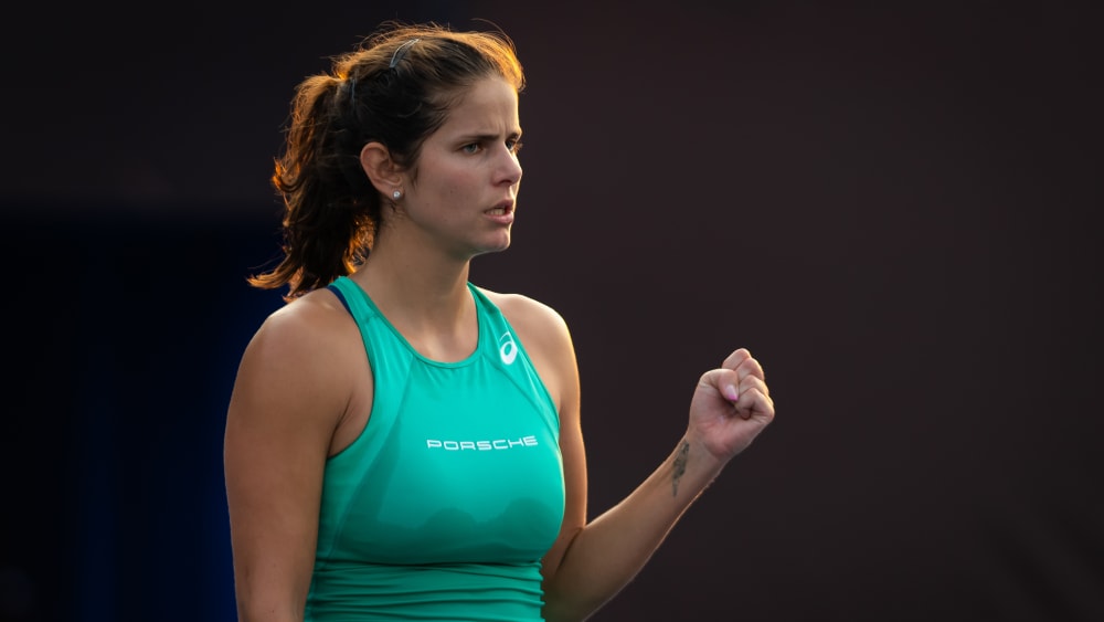 Hat vorübergehend einen neuen Trainer: Julia Görges.