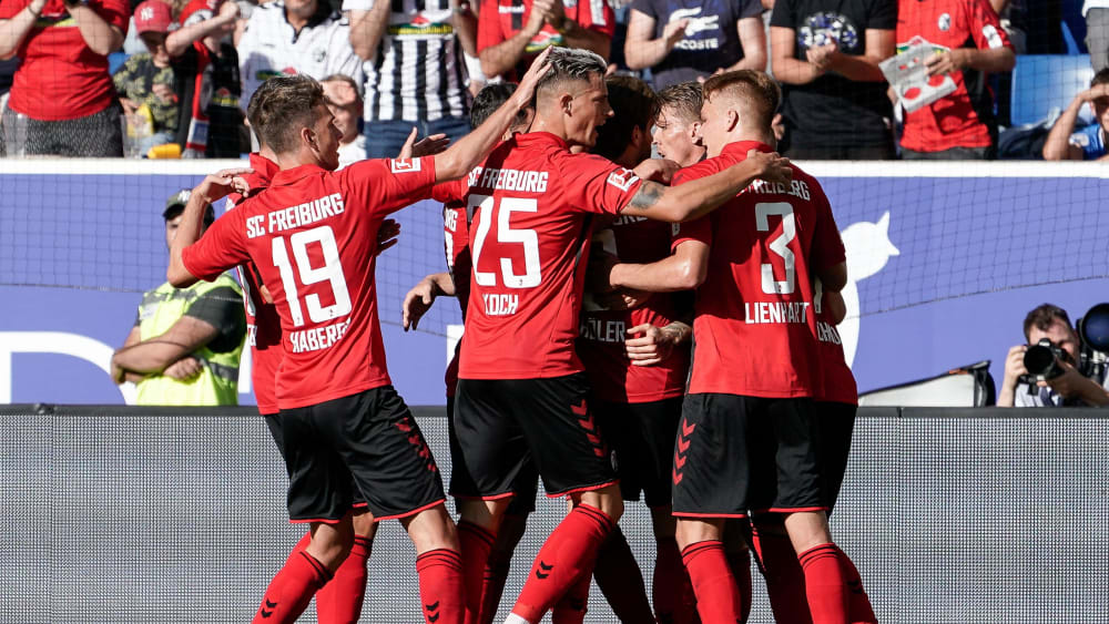 Jubel beim SC Freiburg