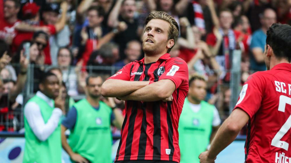 Belebendes Element: Freiburgs Lucas Höler erzielte das 1:0 und legte das 2:0 auf.