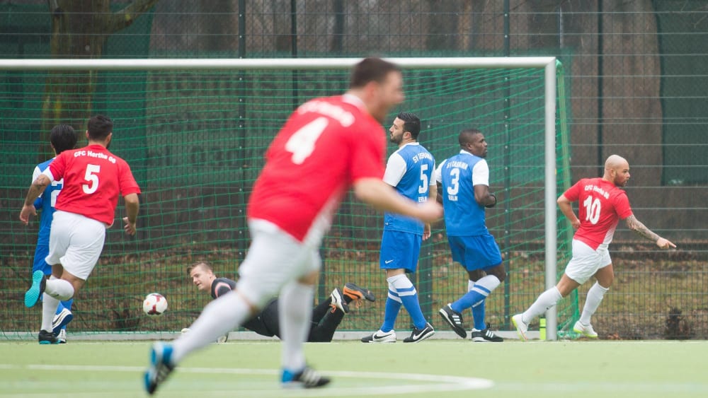Berlinliga: Hertha 06 gegen Tasmania