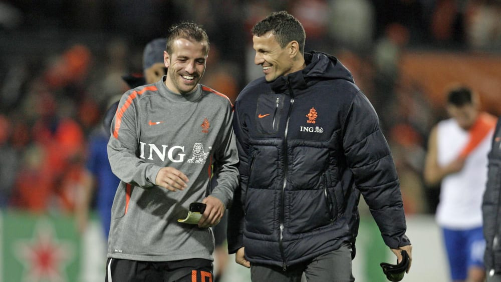 Rafael van der Vaart mit Khalid Boulahrouz