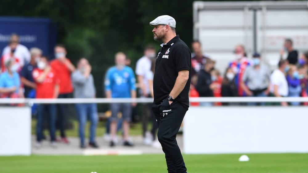 Positives Fazit nach dem nächsten Testspiel-Erfolg: Kölns Trainer Steffen Baumgart.