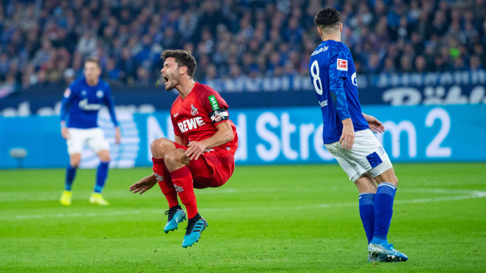 Jonas Hector beim Spiel auf Schalke