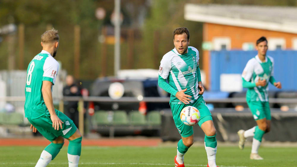 Der Ex-Bundesligaspieler Philipp Bargfrede (Archiv) traf für Werder zum späten Ausgleich.