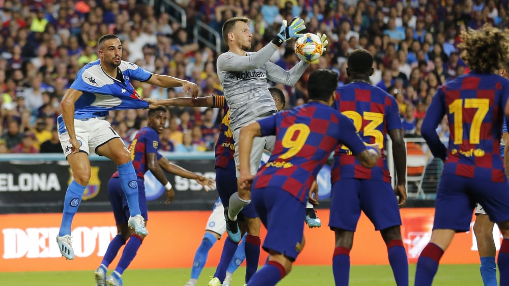Statt ter Stegen: Neto im Tor des FC Barcelona