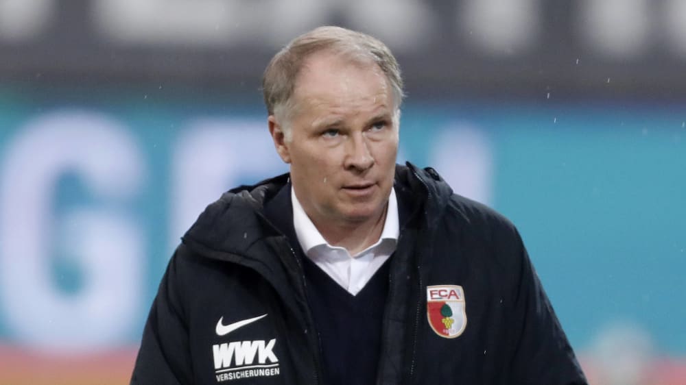 Ein bisschen mehr oder weniger Druck "interessiert mich nicht so": FCA-Manager Stefan Reuter.