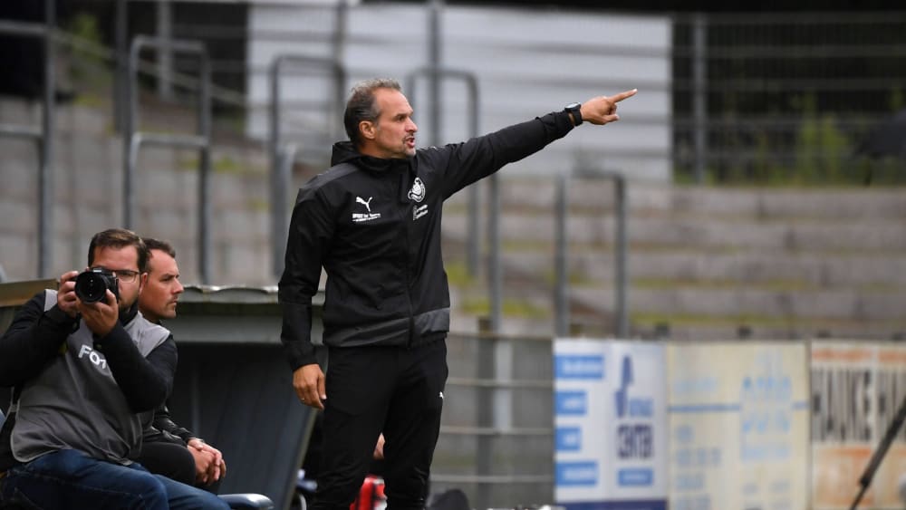 Trainer Almedin Civa und Lok Leipzig wurden abermals ausgebremst.