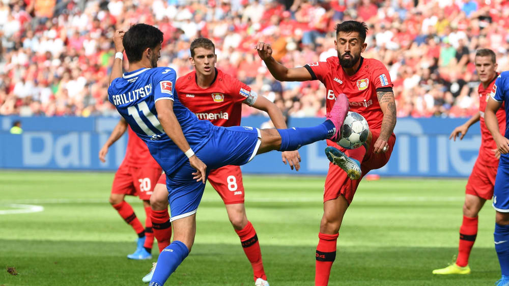 Kerim Demirbay im Duell mit Florian Grillitsch