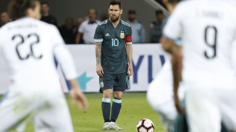 Traf gegen Uruguay mal wieder nach einem ruhenden Ball: Lionel Messi.