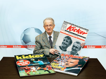Der frühere kicker-Chefredakteur Karl-Heinz Heimann.