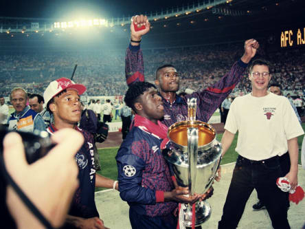 Der Anfang der Weltkarriere: Seedorf gewinnt mit Ajax erstmals die Champions League (1995).