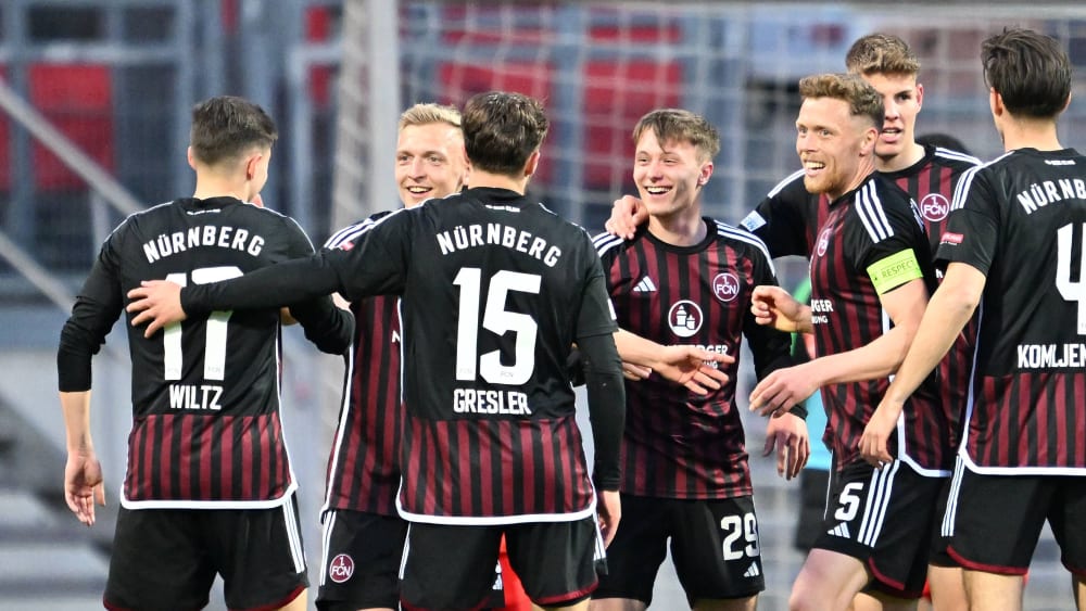 Der 1. FC Nürnberg II schlägt Burghausen mit 2:1.