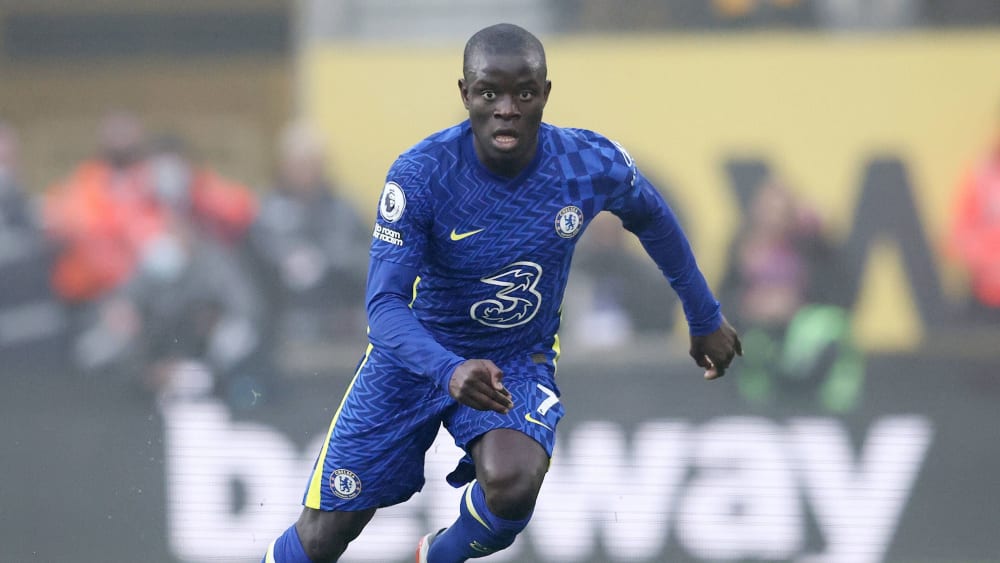 Wolverhampton, England, 19th December 2021. Ngolo Kante of Chelsea during the Premier League match at Molineux, Wolverhampton. Picture credit should read: Darren Staples Sportimage PUBLICATIONxNOTxINxUK SPI-1421-0050