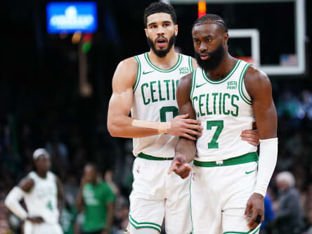 Jayson Tatum und Jaylen Brown