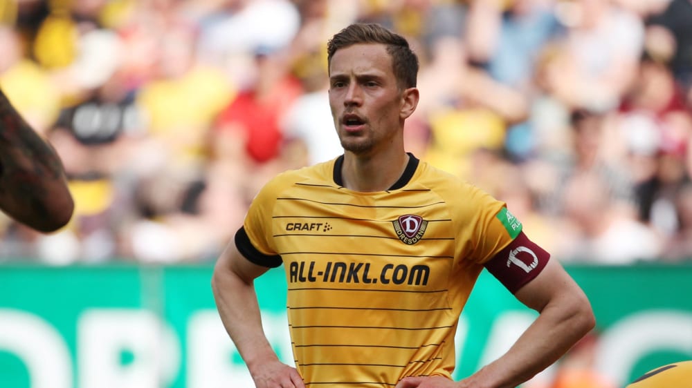 Der neu ernannte Vize-Kapitän von Dynamo Dresden: Jannik Müller.