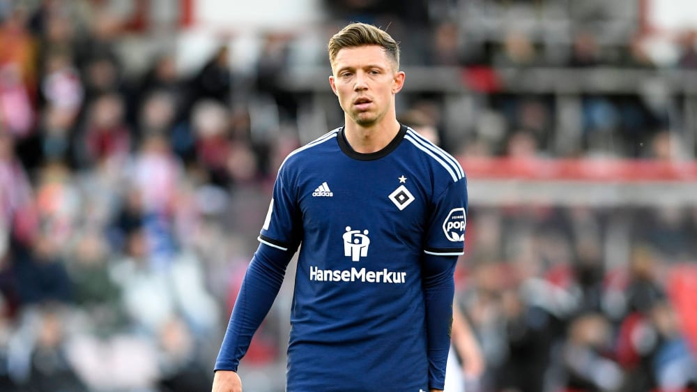 Trägt auch 2023 das Trikot des Hamburger SV: Sonny Kittel.