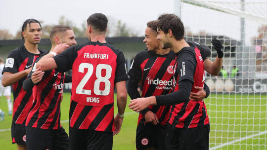 Die Eintracht-U-21 überwintert auf Rang sieben.