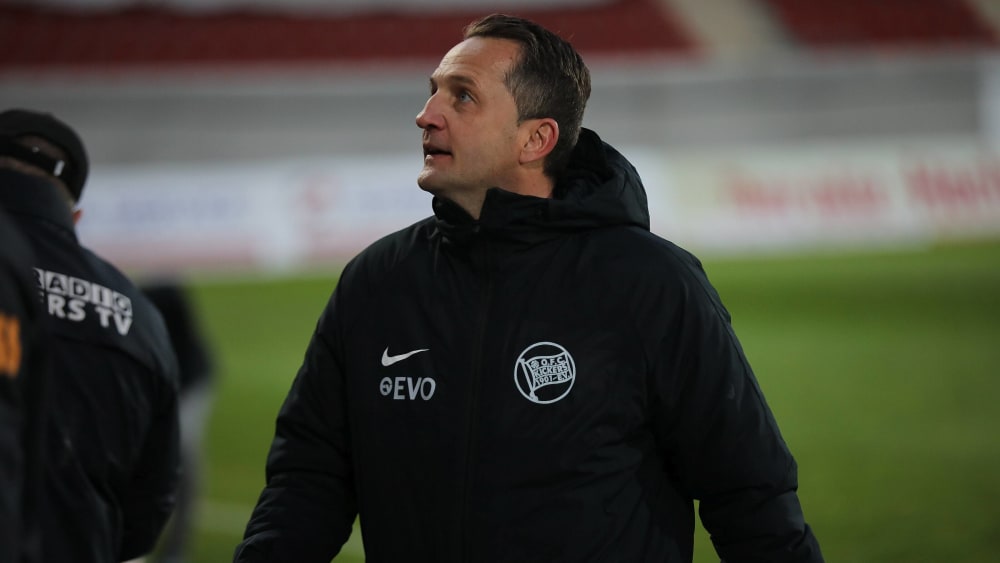 Spricht die Probleme in der Regionalliga offen an: Offenbachs Thomas Sobotzik.