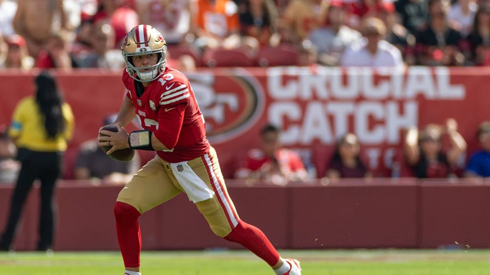 Brock Purdy von den San Francisco 49ers