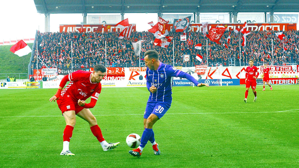 Intensives Derby zwischen Zwickau und Aue.