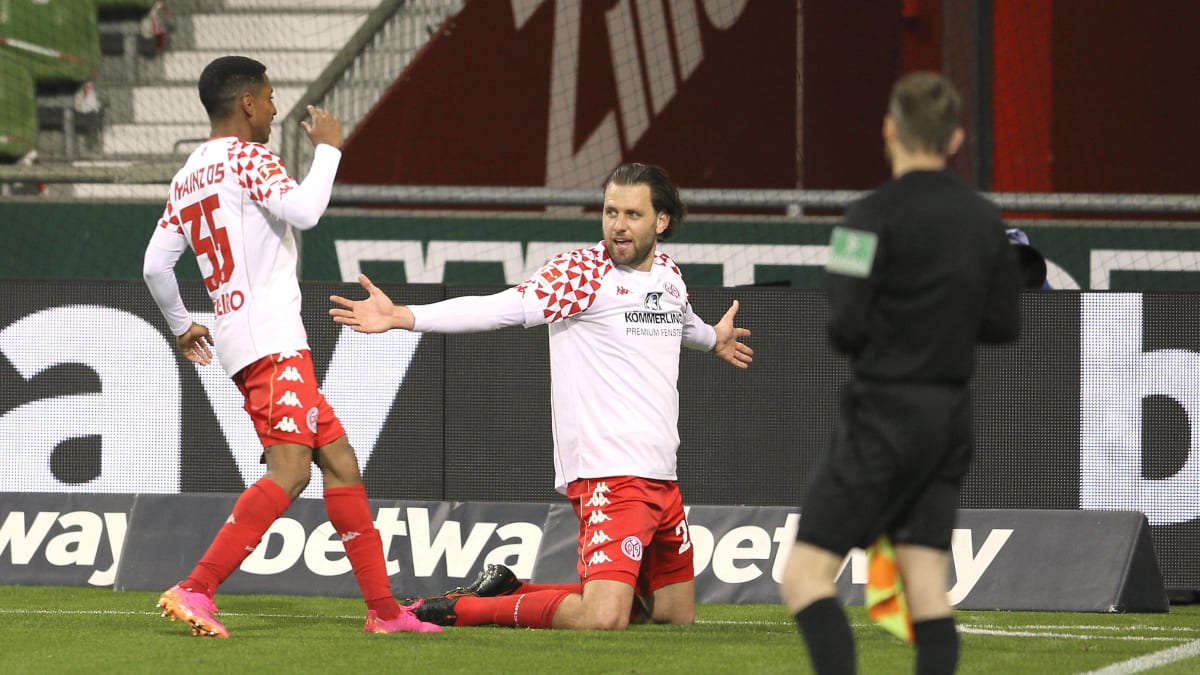 Sv Werder Bremen 1 Fsv Mainz 05 Szalais Tor Macht Den Unterschied Kicker