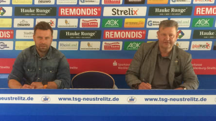Tomasz Grzegorczyk geht mit der TSG Neustrelitz in seine vierte Saison.