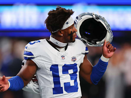 Dallas Cowboys Safety Caleb Downs beim NFL-Spiel gegen die New York Giants.