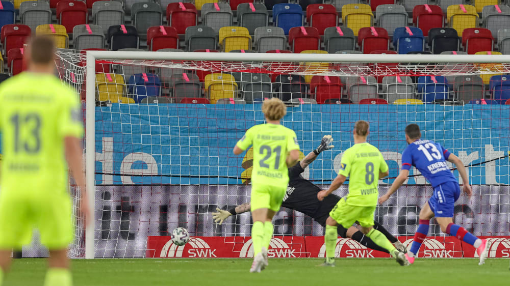 Erzielte das 1:0 per Kopfball: Johannes Wurtz.