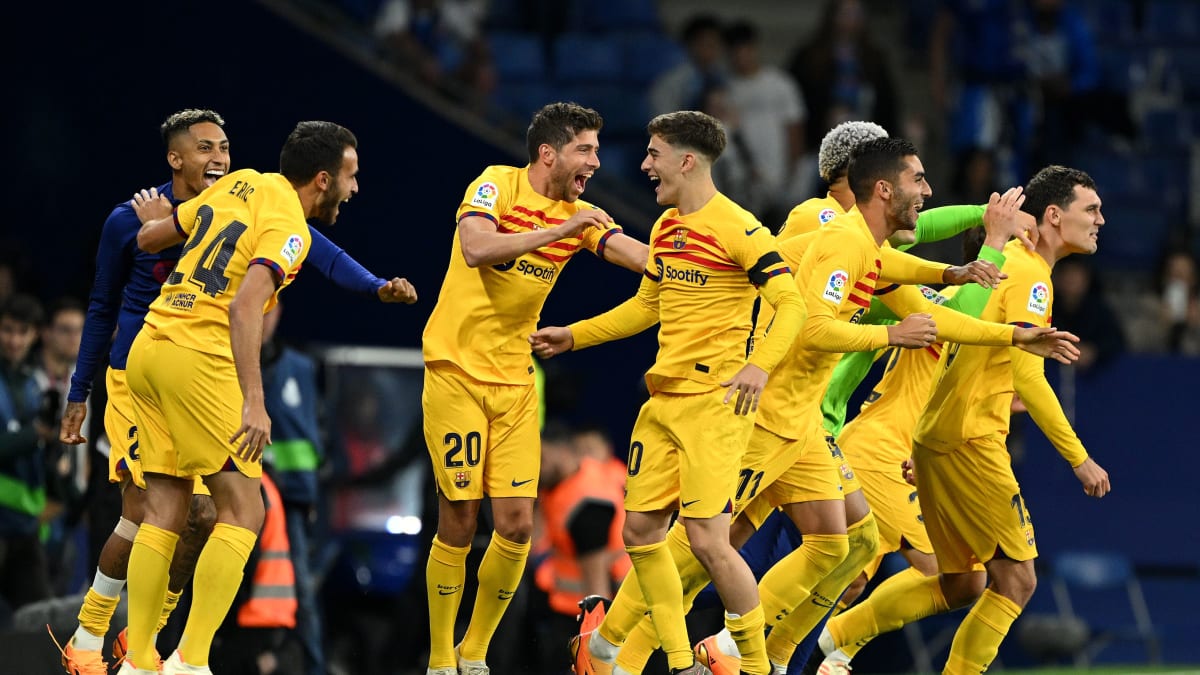 FC Barcelona feiert 27. spanische Meisterschaft kicker