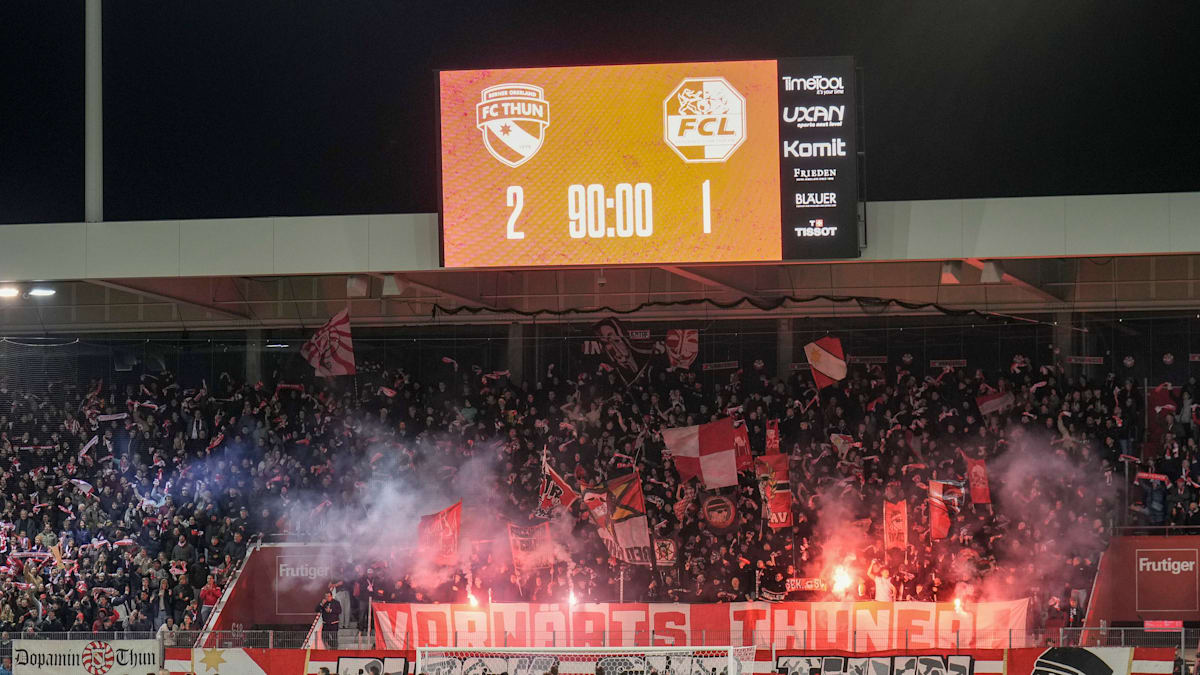 FC Thun vor Meisterparty: Heimspiel gegen Basel ausverkauft - kicker