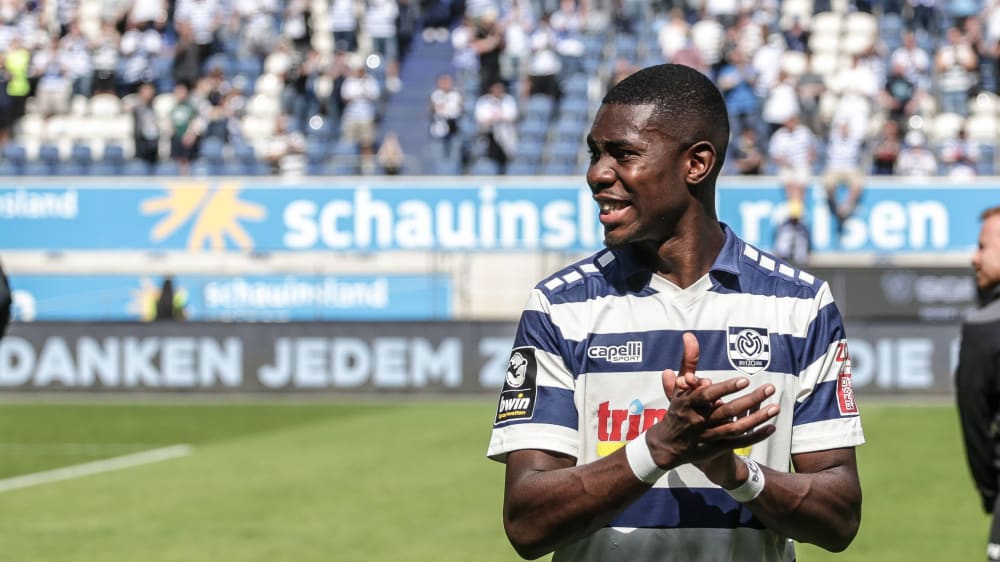 Leroy Kwadwo absolviert aktuell ein Probetraining beim 1. FC Saarbrücken.