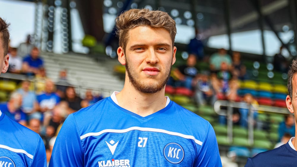 Soll in der Oberliga heranreifen: Marlon Dinger, den der Karlsruher SC zum 1. FC Bruchsal verliehen hat.