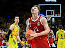DEU, easyCredit BBL, ALBA vs. Bayern Muenchen, 17.06.2026, Uber-Arena, Berlin, DEU, easyCredit BBL, ALBA vs. Bayern Muenchen, im Bild Justus Hollatz (FC Bayern Muenchen 21) *** GER, easyCredit BBL, ALBA vs. Bayern Munich, June 17, 2026, Uber Arena, Berlin, GER, easyCredit BBL, ALBA vs. Bayern Munich, pictured nordphotoxGmbHx xEngler nph00076