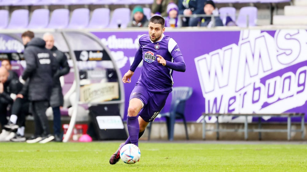 Dimitrij Nazarov war zuletzt Schlüsselspieler in Aue. Nun zieht es ihn zu Kickers Offenbach.