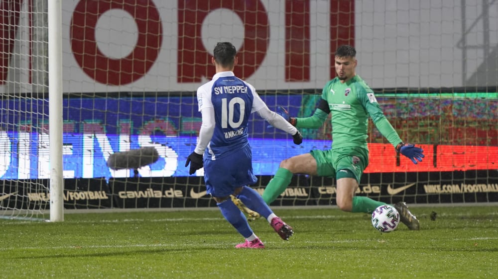 Luka Tankulic erzielte gegen Ingolstadt das fr&#252;he 1:0 - und leitete damit Meppens Sieg ein.