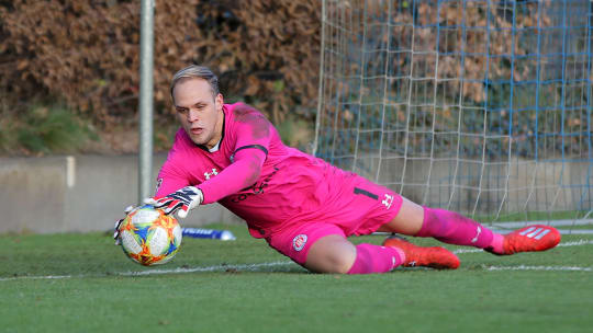 Er hechtet zukünftig für Dassendorf: Torhüter Julian Barkmann, der mit 41 Regionalligaspielen auf dem Buckel von der zweiten Mannschaft des FC St. Pauli kommt.
