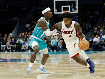 Mitchell legte gegen die Hornets ein Double-Double auf.