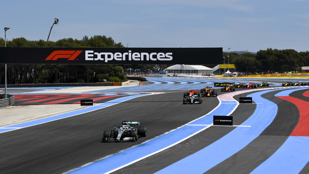 Vom Start weg ganz vorne und souver&#228;ner Sieger in Le Castellet: Mercedes-Pilot Lewis Hamilton.
