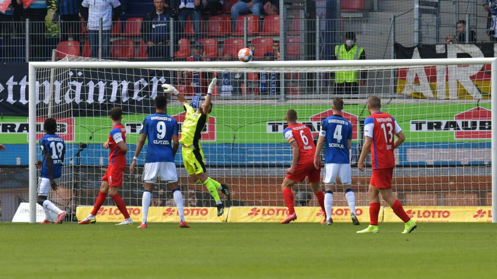 Auch drei Lattentreffer verhinderten einen Sieger im Duell FCH gegen HSV.