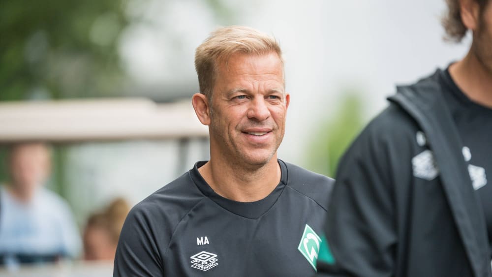 Freut sich auf das zweite Spiel am Samstagabend: Bremens Trainer Markus Anfang.&nbsp;