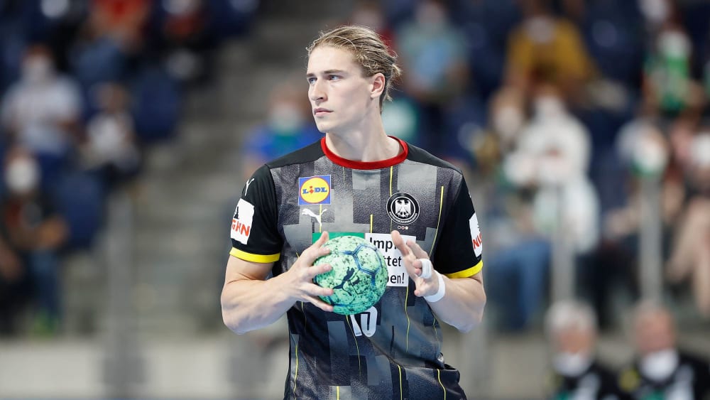 Er kann an der Handball-EM als Ungeimpfter nicht teilnehmen: Juri Knorr.