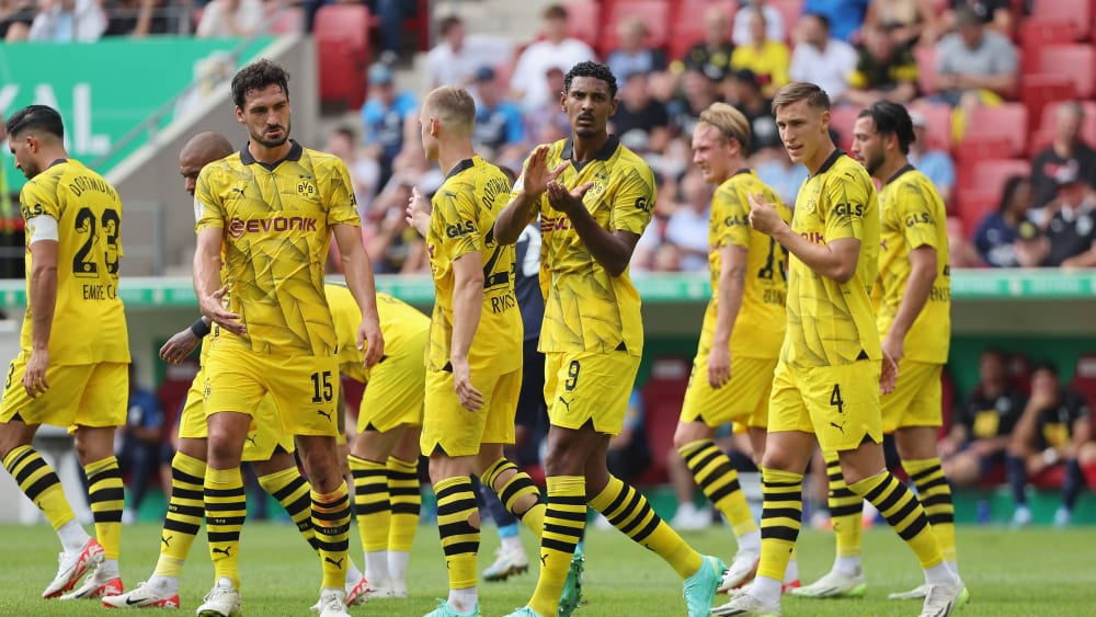 Bilder TSV Schott Mainz Borussia Dortmund 16 1. Runde DFBPokal 2023/24 kicker Bilder TSV Schott Mainz Borussia Dortmund 16 1. Runde DFBPokal 2023/24 kicker