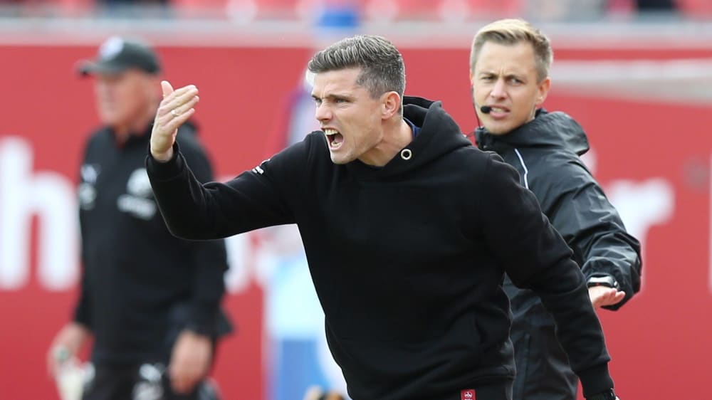 Nürnbergs Trainer Robert Klauß peilt den zweiten Heimdreier in Serie an.